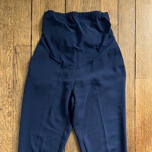 J. Crew Factory Navy Straight Leg Maternity Pants